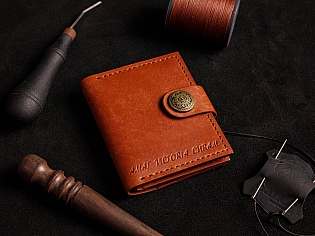 Органайзер для документів та водійського посвідчення на кнопці