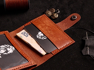 Органайзер для документів та водійського посвідчення на кнопці