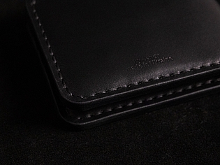 Чоловічий шкірняий гаманець пошитий вручну поміщає 6 відділів для карток та 2 таємних 