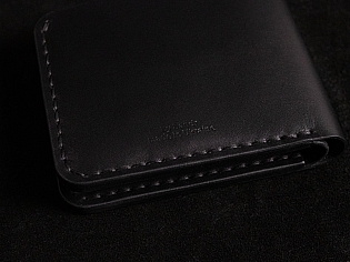 Чоловічий шкірняий гаманець пошитий вручну поміщає 6 відділів для карток та 2 таємних 