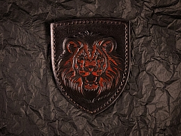 Патч із тисненим зображенням лева-4 Патч із тисненим зображенням лева-4