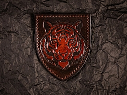 Патч із тисненим зображенням тигра Патч із тисненим зображенням тигра