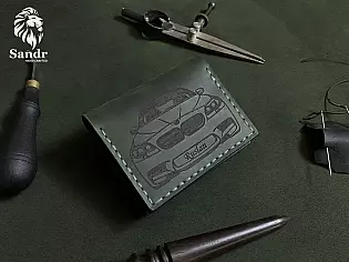 Книжечка для документів та водійського посвідчення