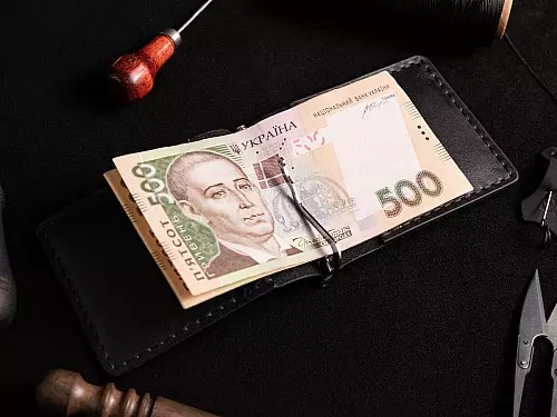 Шкіряні затиски для купюр Шкіряні затиски для купюр