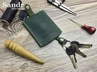 Ключниця на ремінці з колечком