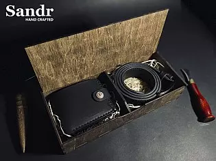 Коробочка для набору на дві секції