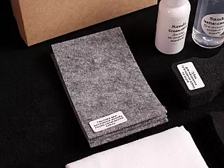 Набір для догляду за шкіряними виробами з cleaner