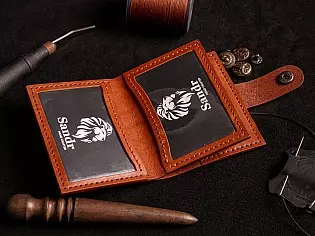 Органайзер для документів та водійського посвідчення на кнопці