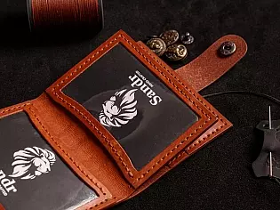 Органайзер для документів та водійського посвідчення на кнопці