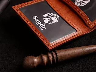 Органайзер для документів та водійського посвідчення на кнопці