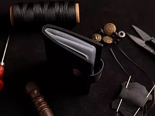 Візитниця з прозорими вставками 24шт