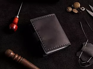 Візитниця з прозорими вставками 24шт