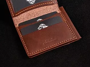 Обгортка для посвідчення УЧАСНИКА БОЙОВИХ ДІЙ з додатковими відділами для ID паспорта та під картки