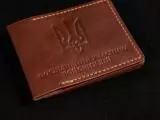Обгортка для посвідчення УЧАСНИКА БОЙОВИХ ДІЙ з додатковими відділами для ID паспорта та під картки
